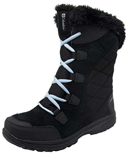 Columbia Women's Ice Maiden II Snow Boot (8.5 B(M) US, Black/Oxygen)