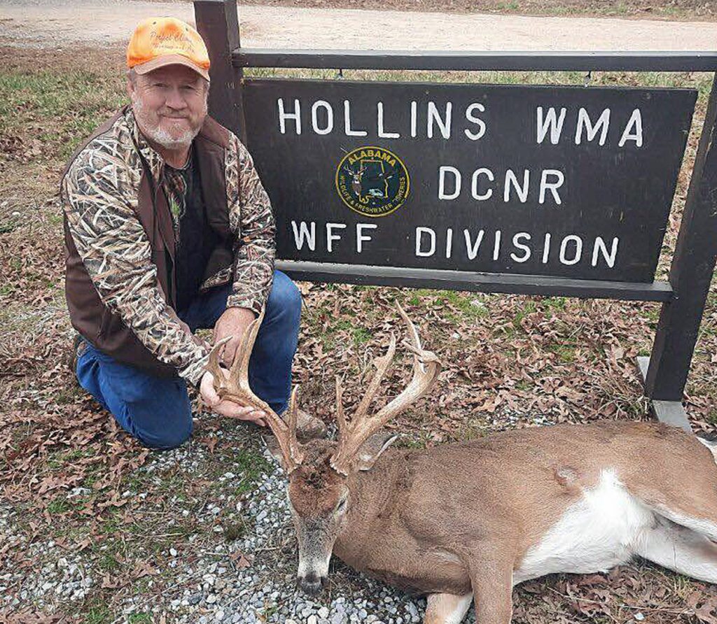 Rick Howard Big Buck Public Land Alabama - Outdoor Newspaper
