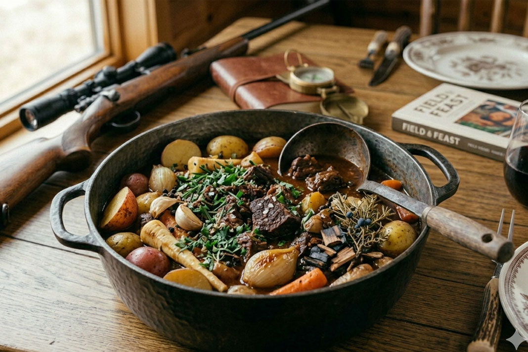 Rustic Black Bear Stew Recipe