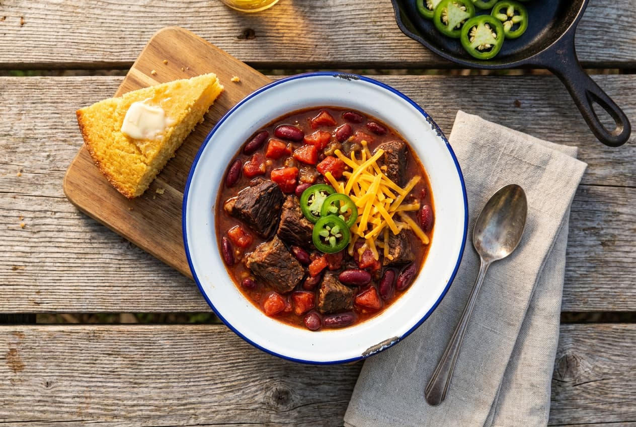 Wild Flavor: Hearty Bear Chili Recipe for Outdoor Enthusiasts