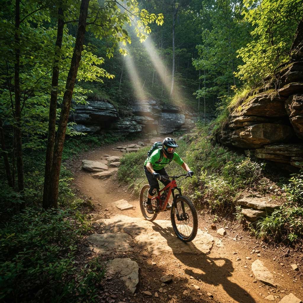 Outdoor Recreation Mountain Biking in Alabama