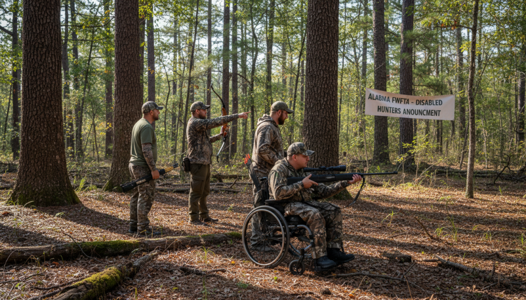 Alabama Announces Hunt Dates for Physically Disabled Hunters at FWFTA