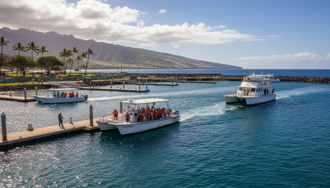 Hawaiʻi Resumes Limited Commercial Boat Operations at Lahaina Harbor