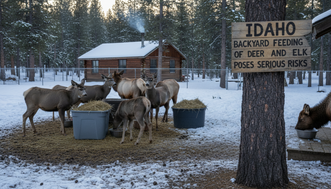 Idaho: Backyard Feeding of Deer and Elk Poses Serious Risks