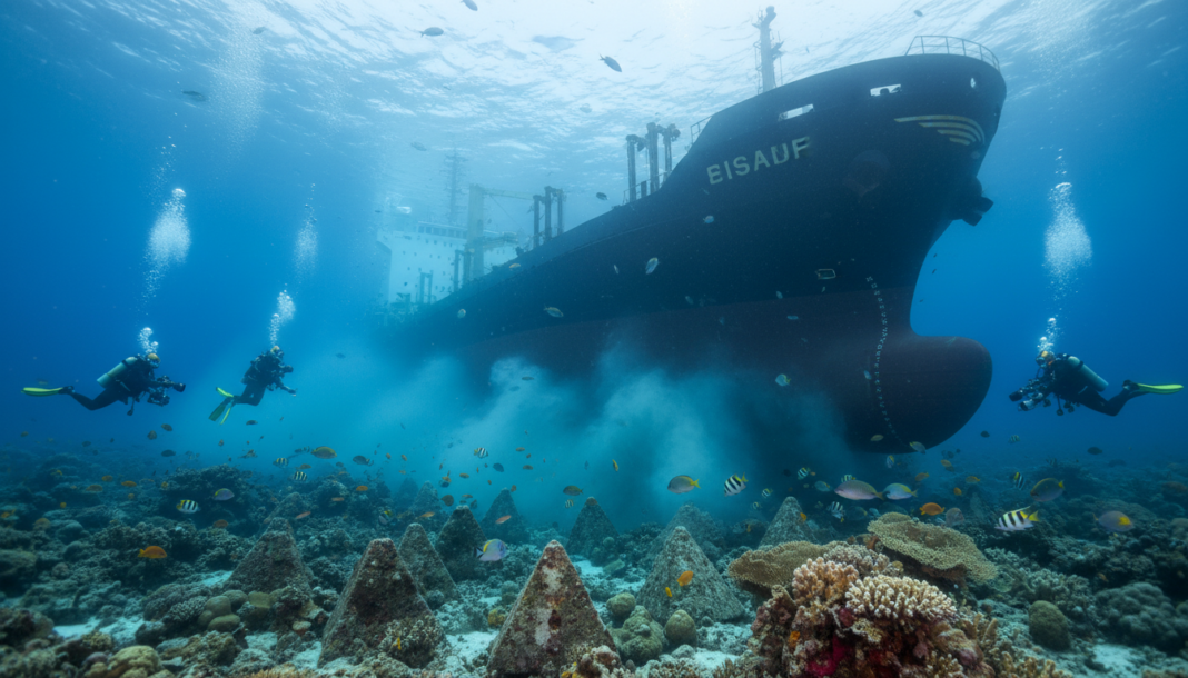 Florida Sinks 227-Foot Vessel to Create New Marine Habitat