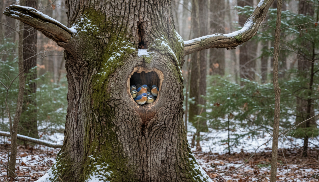 Georgia: The Importance of Tree Cavities for Winter Bird Roosts