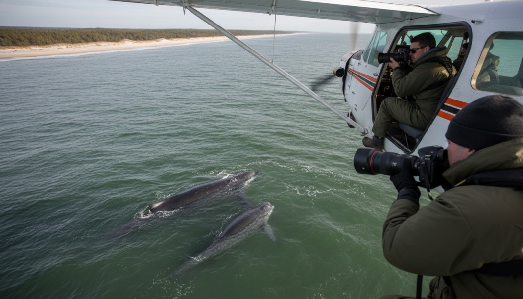 Georgia's Winter Watch: Aerial Efforts to Protect Right Whales