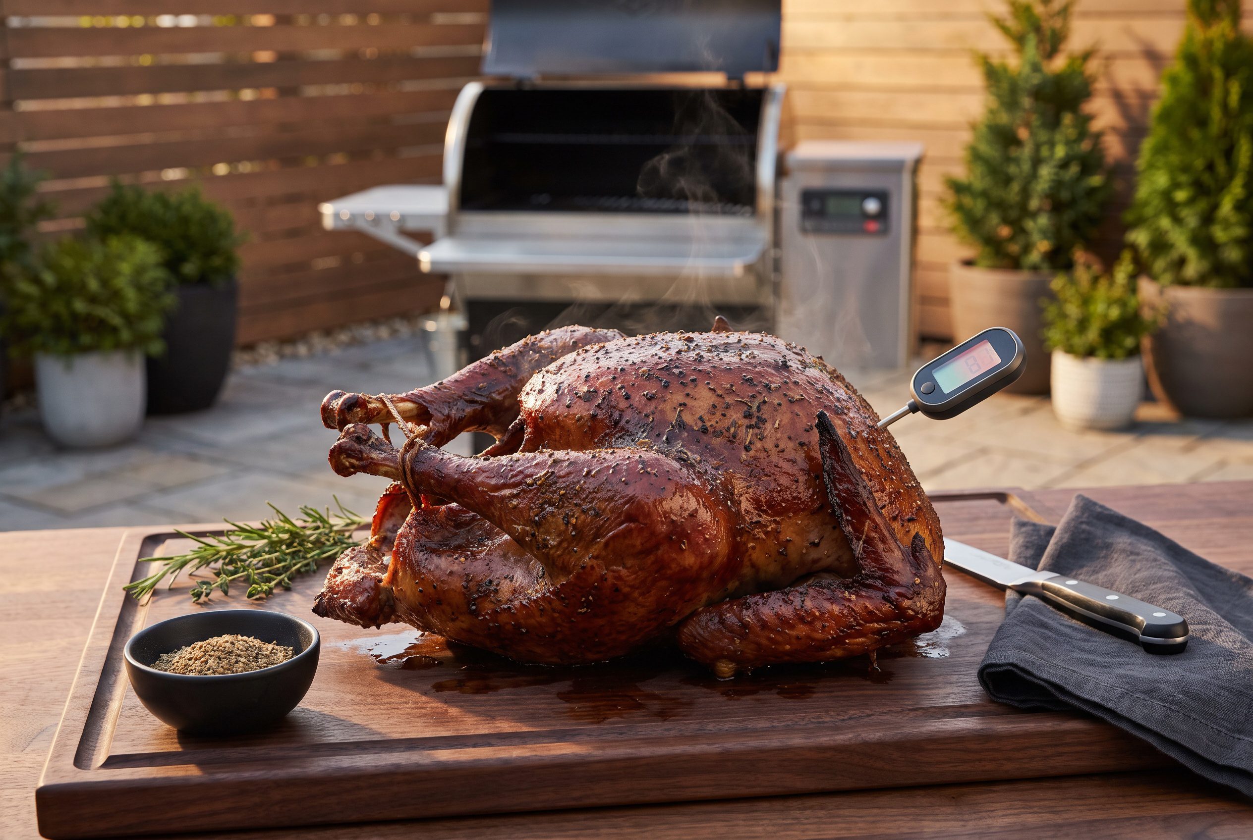 How to Smoke a Whole Wild Turkey on a Pellet Grill